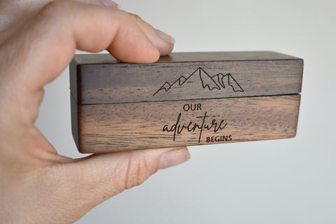 Wooden Ring Box