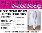 Size Chart for Bridal Buddy